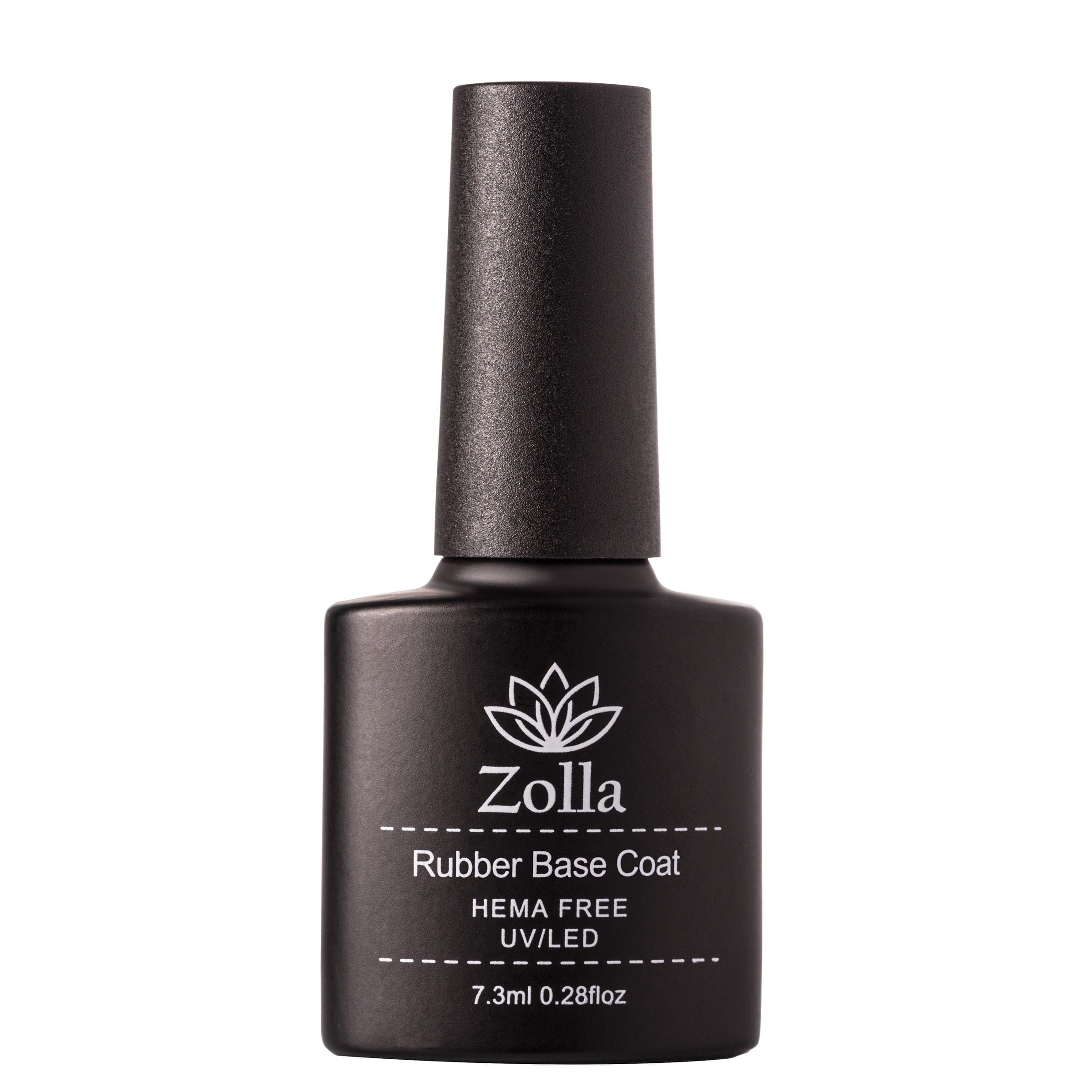 Rubber Base Zolla sin HEMA 7.3ml base flexible uñas segura rubber base Zolla HEMA free 7.3ml adherencia uñas flexible duradera