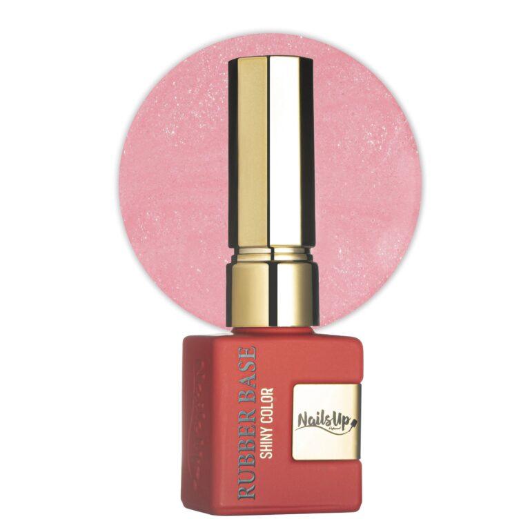 Rubber Base NailsUp S04 color brillante 8ml base flexible uñas