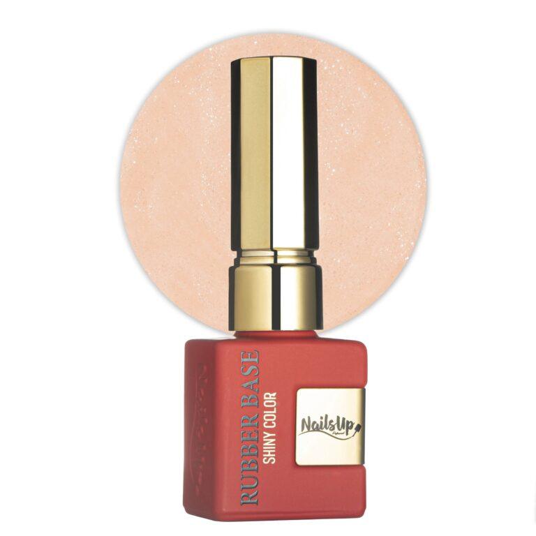 Rubber Base NailsUp S07 color brillante 8ml base flexible uñas