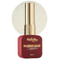 Rubber Base NailsUp Copos 01 10ml efecto brillo flakes uñas