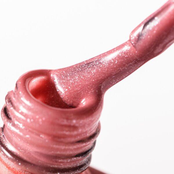 base rubber NailsUp Mali 88 8ml dorado uñas flexibles duraderas