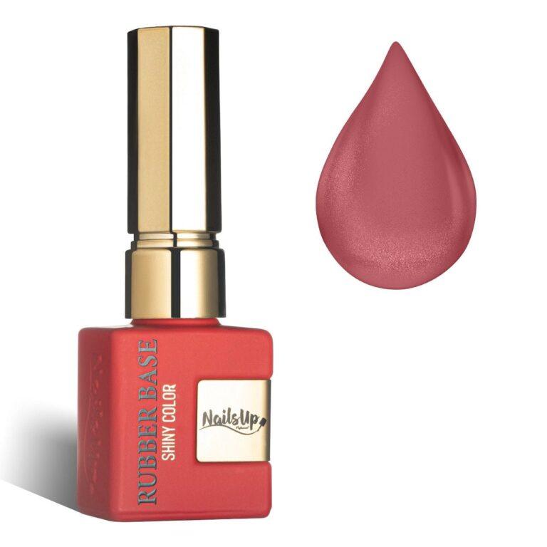 rubber base NailsUp Mali 88 8ml color dorado adherencia uñas
