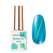 esmalte semipermanente cat eye azul turquesa nailsup magnetic eye 04 efecto ojo de gato