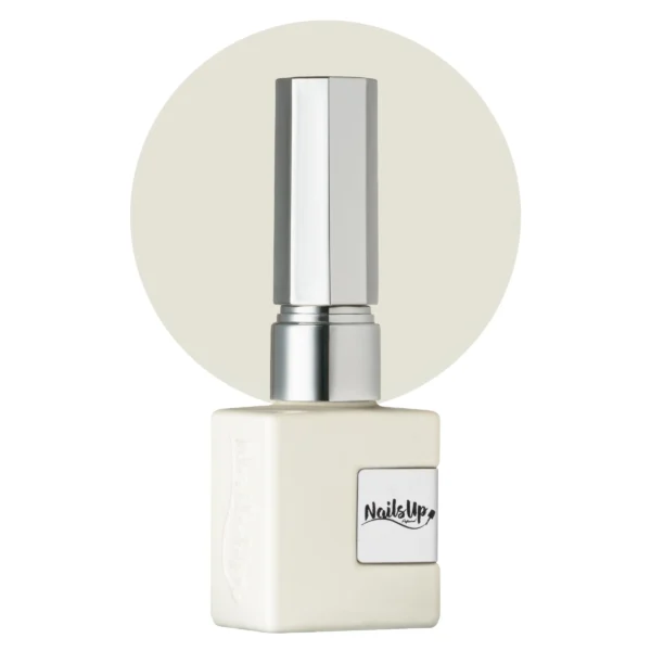 Esmalte semipermanente NailsUp Infinity Silver 02 Milky White, 8 ml