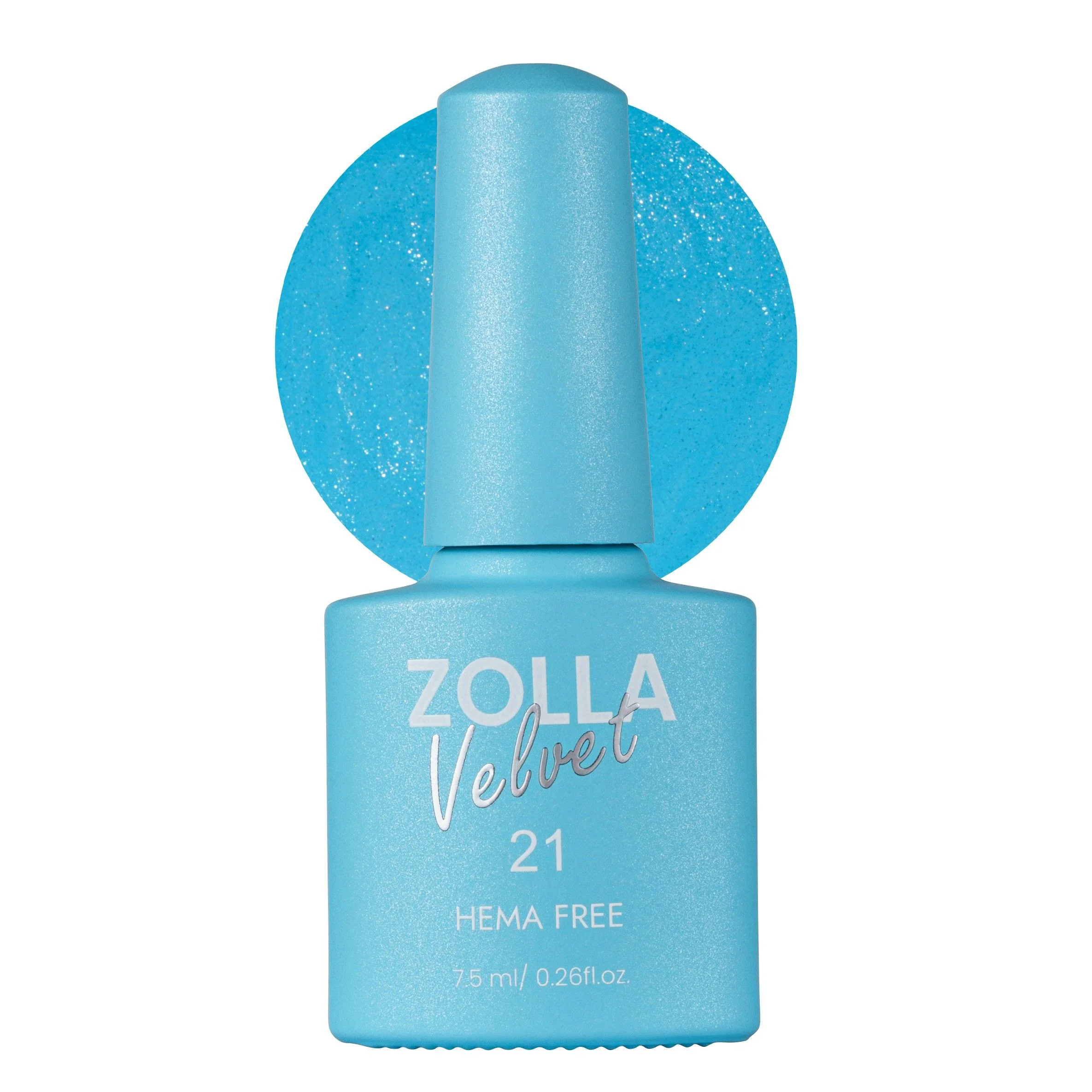 Esmalte semipermanente Zolla Velvet HEMA Free 21, 7,5 ml Esmalte semipermanente Zolla Velvet Sin Hema 21 - Imagen 1