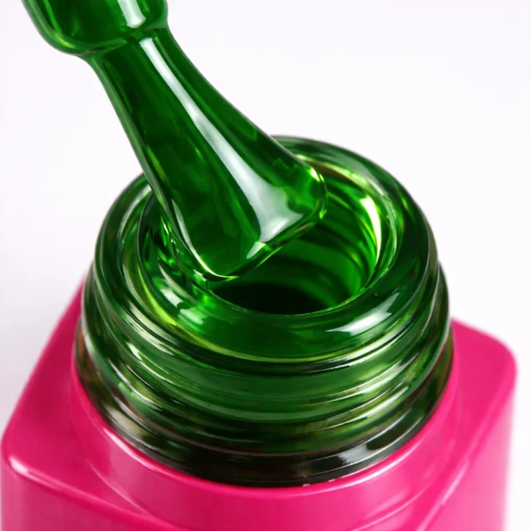 gel transparente verde nailsup efecto cristal para decoración y diseño de uñas uv led