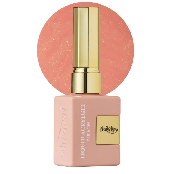 Liquido Acrylgel Sin Hema NailsUp 15 ml, Shimmer 024