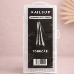 tips dual forms extreme full nails form 01 nailsup transparentes reutilizables para extensiones de uñas 70 unidades